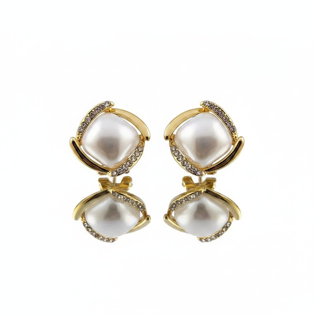 Nacre Pearl Studs